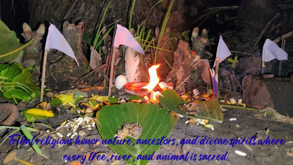 tribal religions honour nature